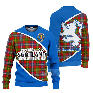 Forrester (Foster) Family Crest Tartan Ugly Sweater Celebrate Saint Andrew's Day in Style