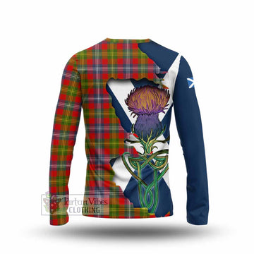 Forrester (Foster) Tartan Family Crest Long Sleeve T-Shirt Scottish Thistle Celtic Inspired - Tartan Vibes Clothing