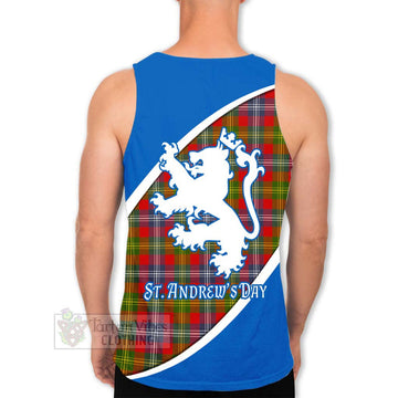 Forrester (Foster) Family Crest Tartan Men's Tank Top Celebrate Saint Andrew's Day in Style