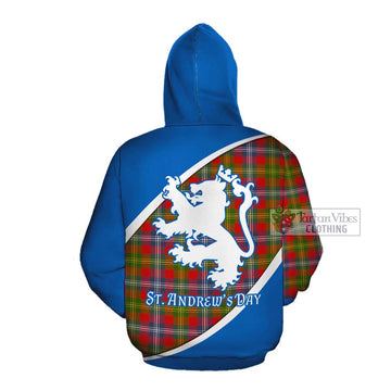 Forrester (Foster) Family Crest Tartan Cotton Hoodie Celebrate Saint Andrew's Day in Style