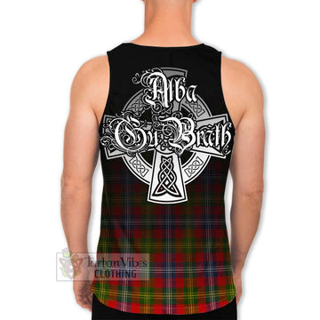 Forrester (Foster) Tartan Men's Tank Top Featuring Alba Gu Brath Family Crest Celtic Inspired