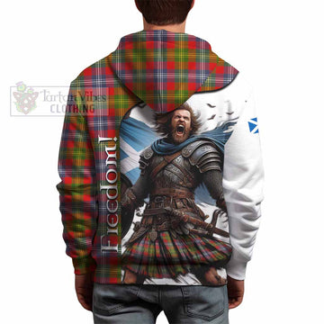 Forrester (Foster) Crest Tartan Hoodie Inspired by the Freedom of Scottish Warrior