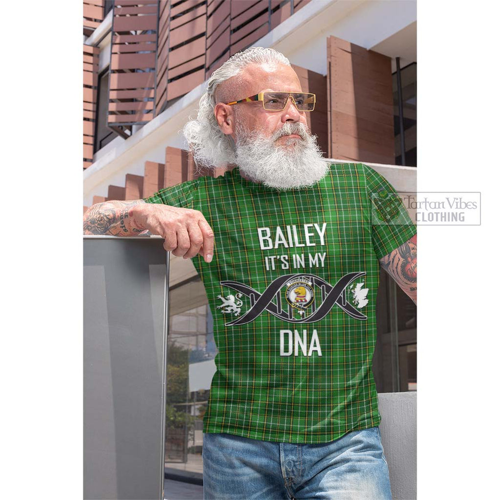 Tartan Vibes Clothing Forrester Hunting Tartan Cotton T-shirt with Family Crest DNA In Me Style