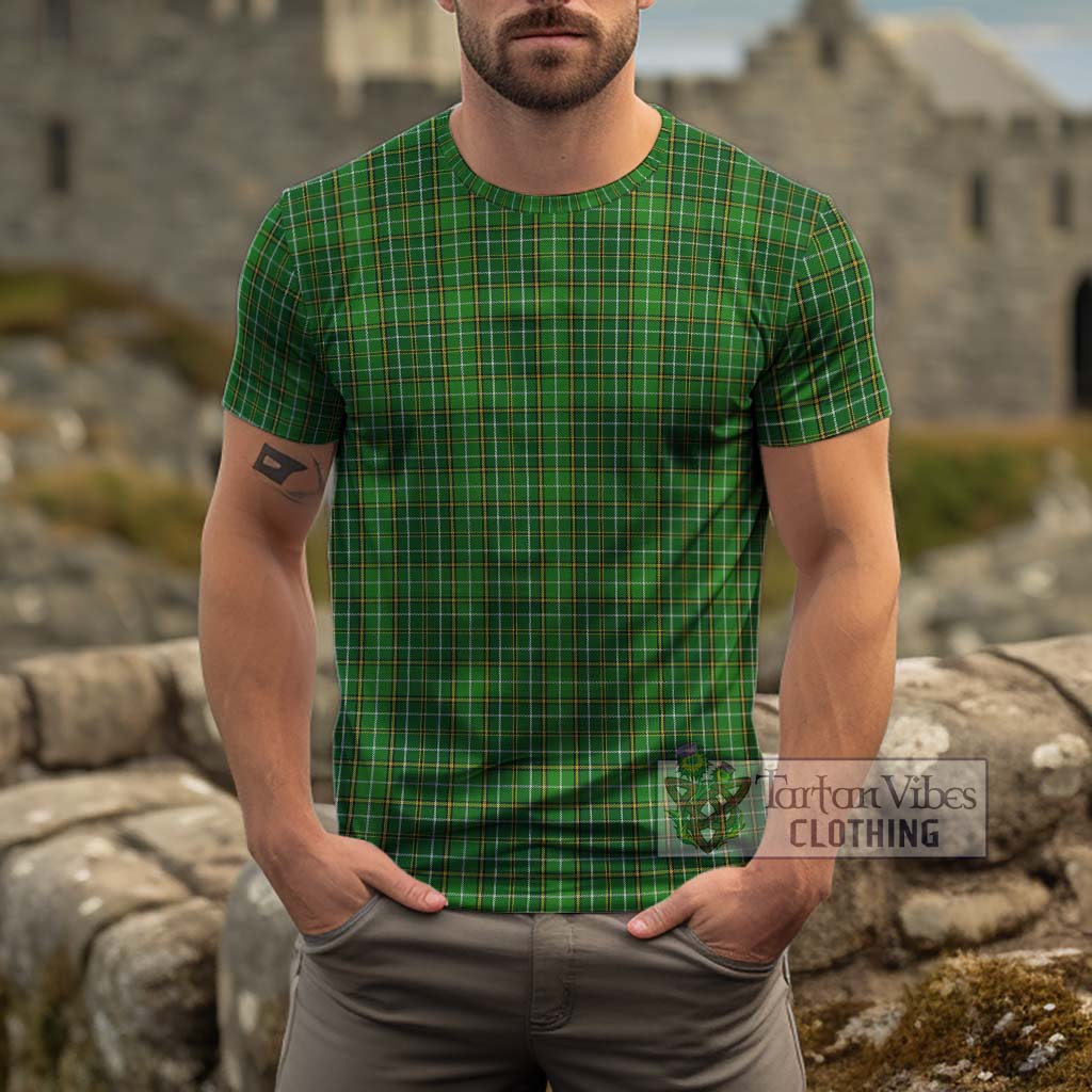 Forrester Hunting Tartan Cotton T-Shirt Men's Shirt - Tartanvibesclothing Shop