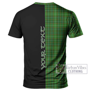 Forrester Hunting Tartan T-Shirt with Family Crest and Half Of Me Style