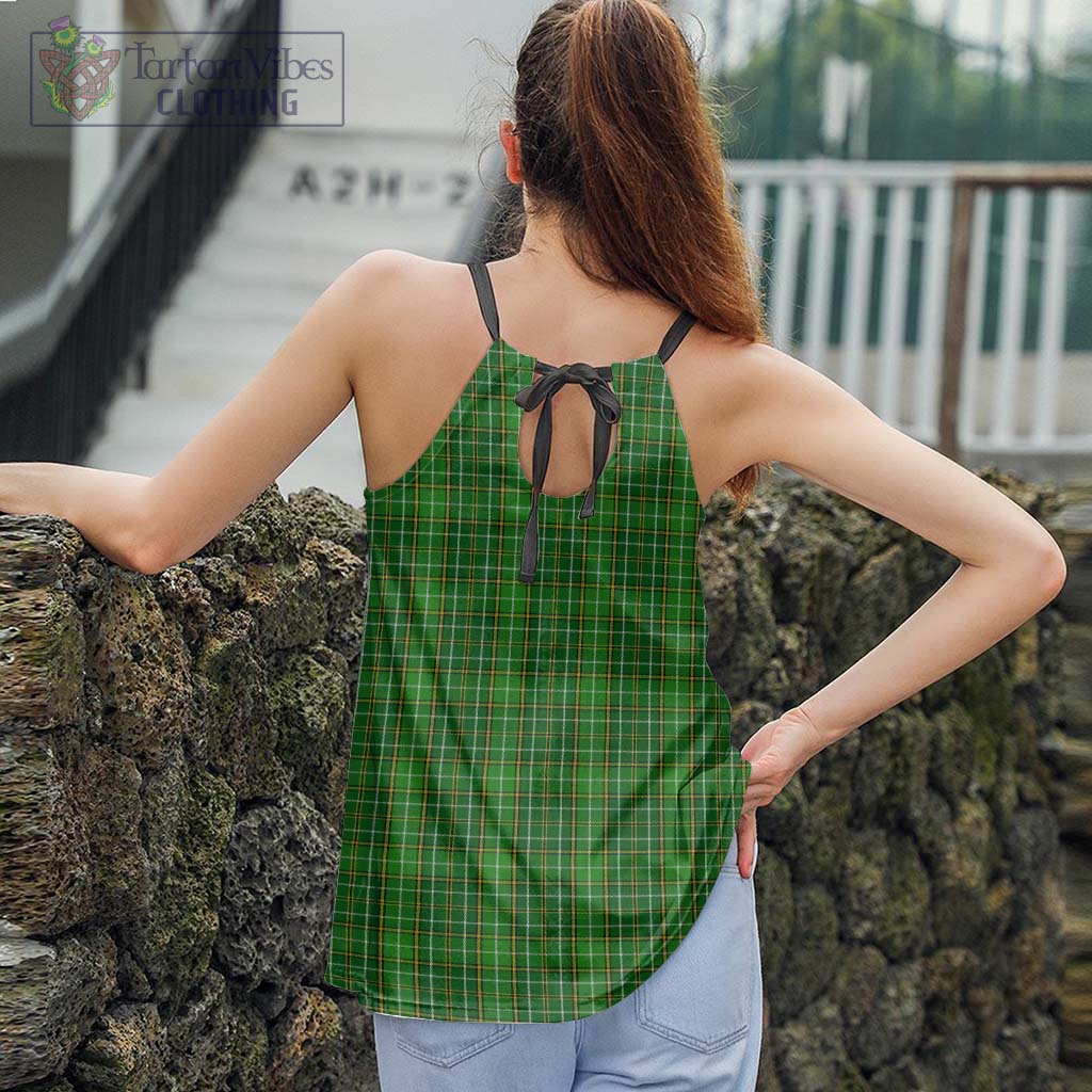 Tartan Vibes Clothing Forrester Hunting Tartan Loose Halter Neck Camisole