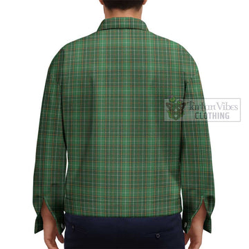 Forrester Hunting Tartan Unisex Lapel Cotton Jacket