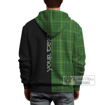 Forrester Hunting Tartan Hoodie with Family Crest and Half Of Me Style