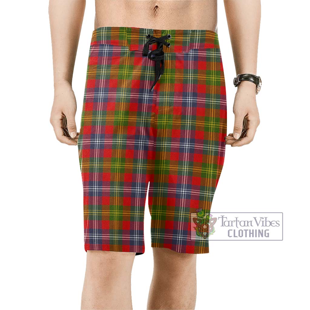 Forrester Modern Tartan Men's Board Shorts Men - Tartan Vibes Clothing