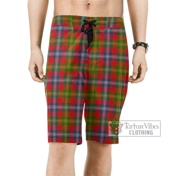 Forrester Modern Tartan Men's Board Shorts