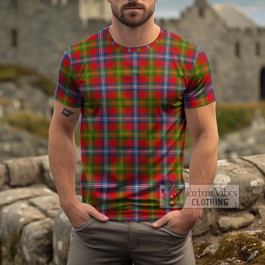 Forrester Modern Tartan Cotton T-Shirt Men's Shirt - Tartanvibesclothing Shop