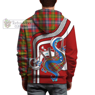 Forrester Modern Tartan Hoodie with Epic Bagpipe Style