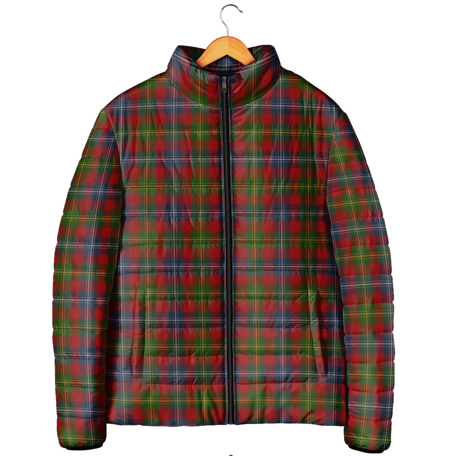 Forrester (Foster) Tartan Padded Jacket Men's Padded Jacket - Tartan Vibes Clothing