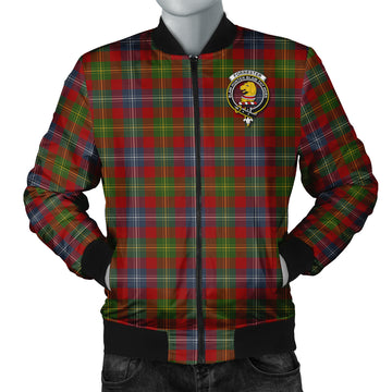 Forrester (Foster) Tartan Bomber Jacket with Family Crest