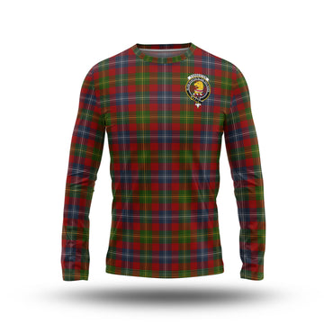 Forrester (Foster) Tartan Long Sleeve T-Shirt with Family Crest