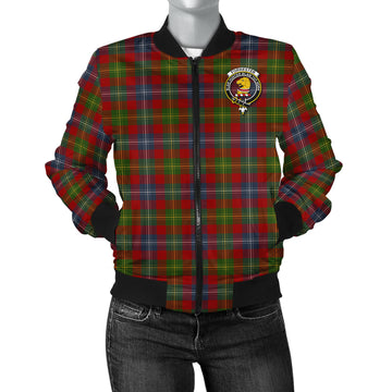 Forrester (Foster) Tartan Bomber Jacket with Family Crest