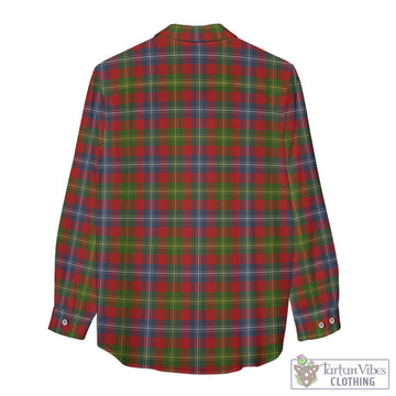 Forrester (Foster) Tartan Women's Casual Shirt with Family Crest