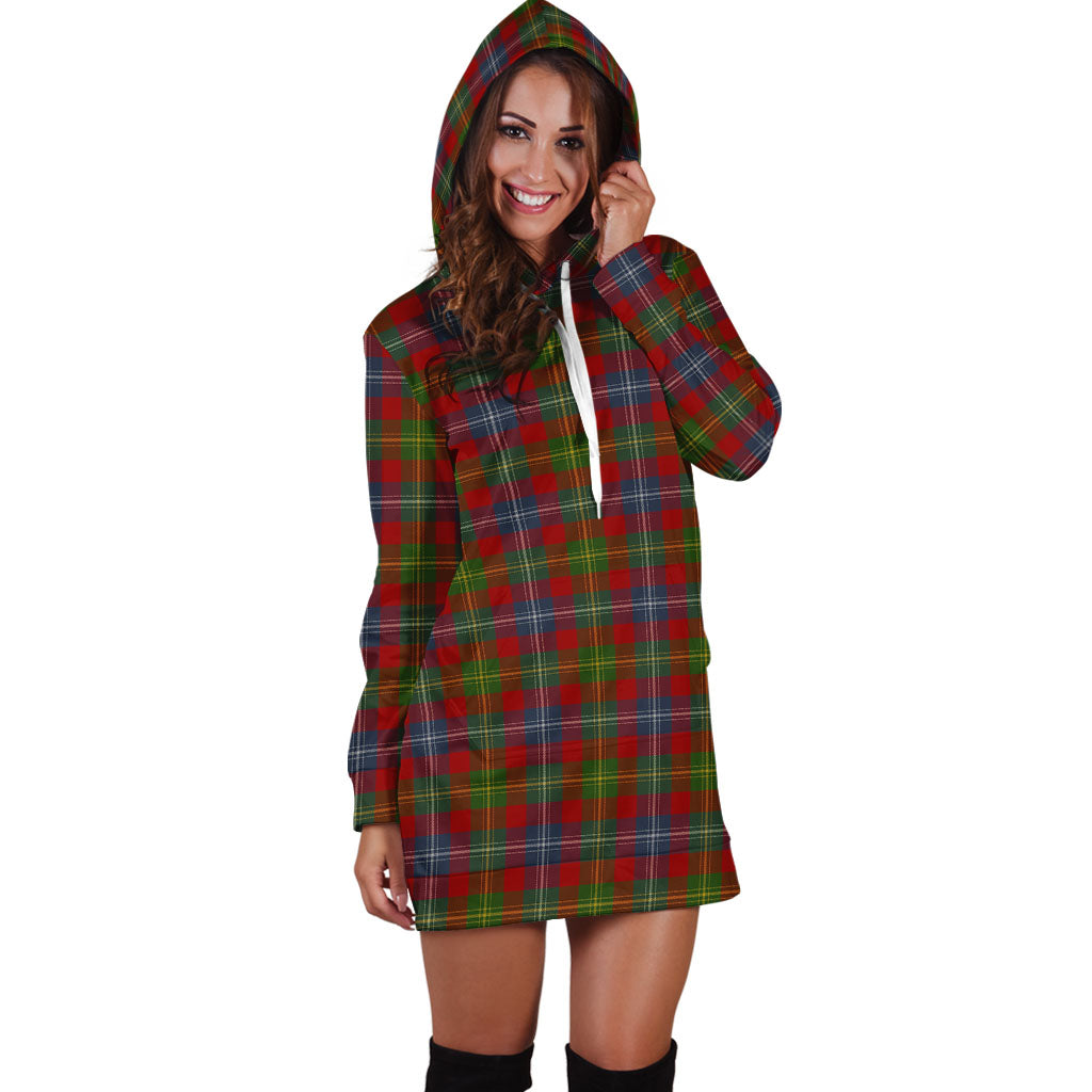 Forrester (Foster) Tartan Hoodie Dress - Tartan Vibes Clothing