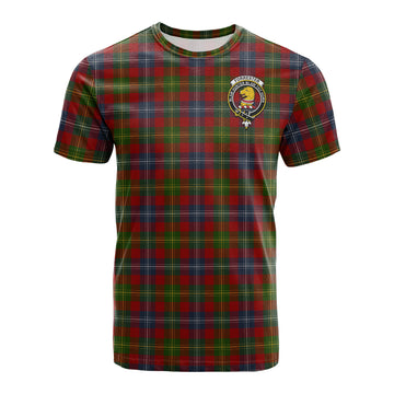 Forrester (Foster) Tartan T-Shirt with Family Crest