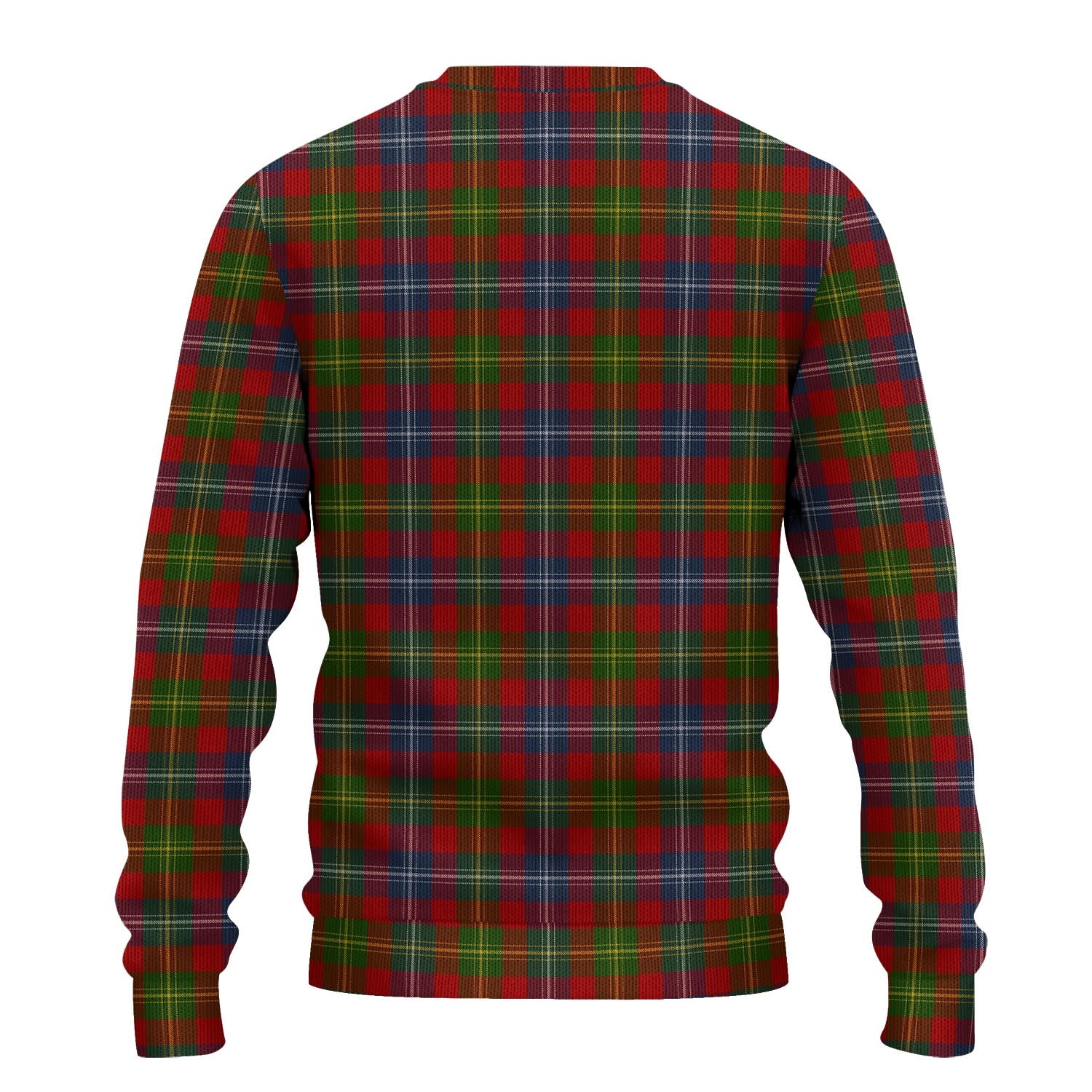 Forrester or Foster Tartan Knitted Sweater with Family Crest - Tartanvibesclothing