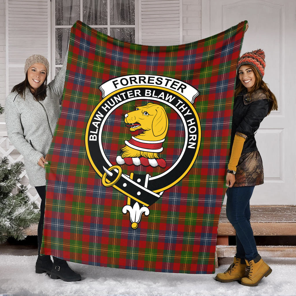 forrester-or-foster-tartab-blanket-with-family-crest