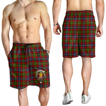 Forrester (Foster) Tartan Mens Shorts with Family Crest