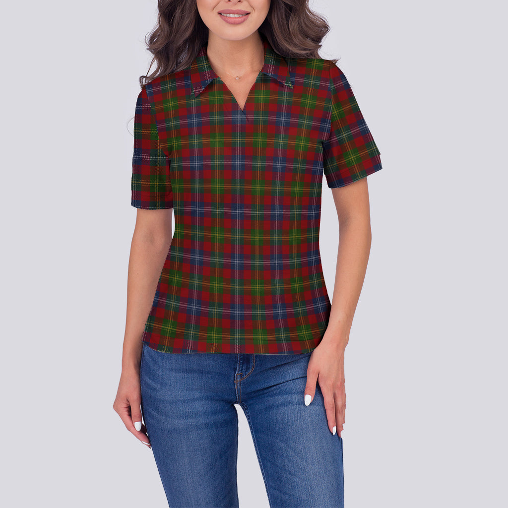 forrester-or-foster-tartan-polo-shirt-for-women