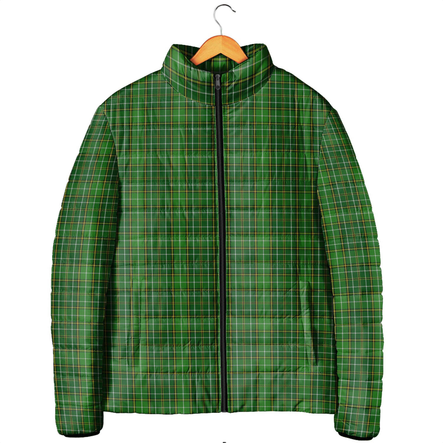 Forrester Hunting Tartan Padded Jacket Men's Padded Jacket - Tartan Vibes Clothing