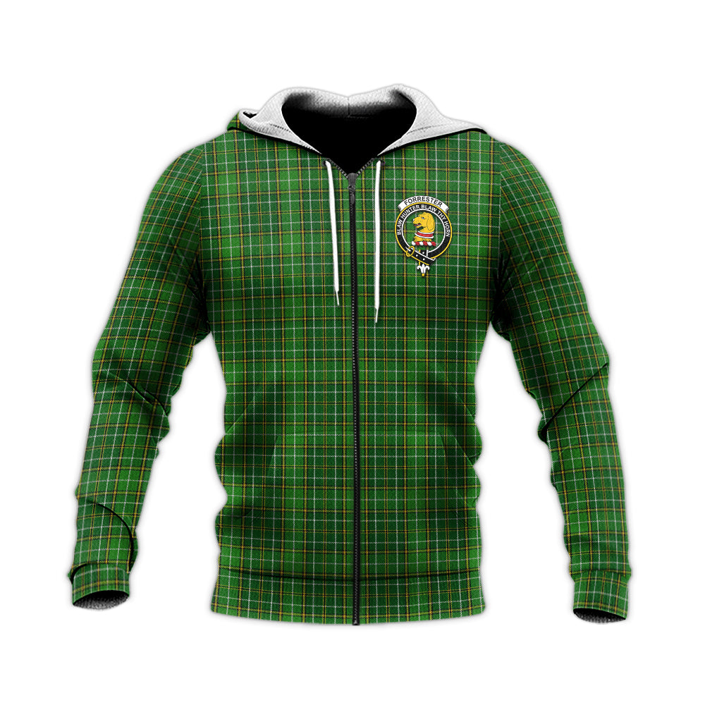 forrester-or-foster-hunting-tartan-knitted-hoodie-with-family-crest