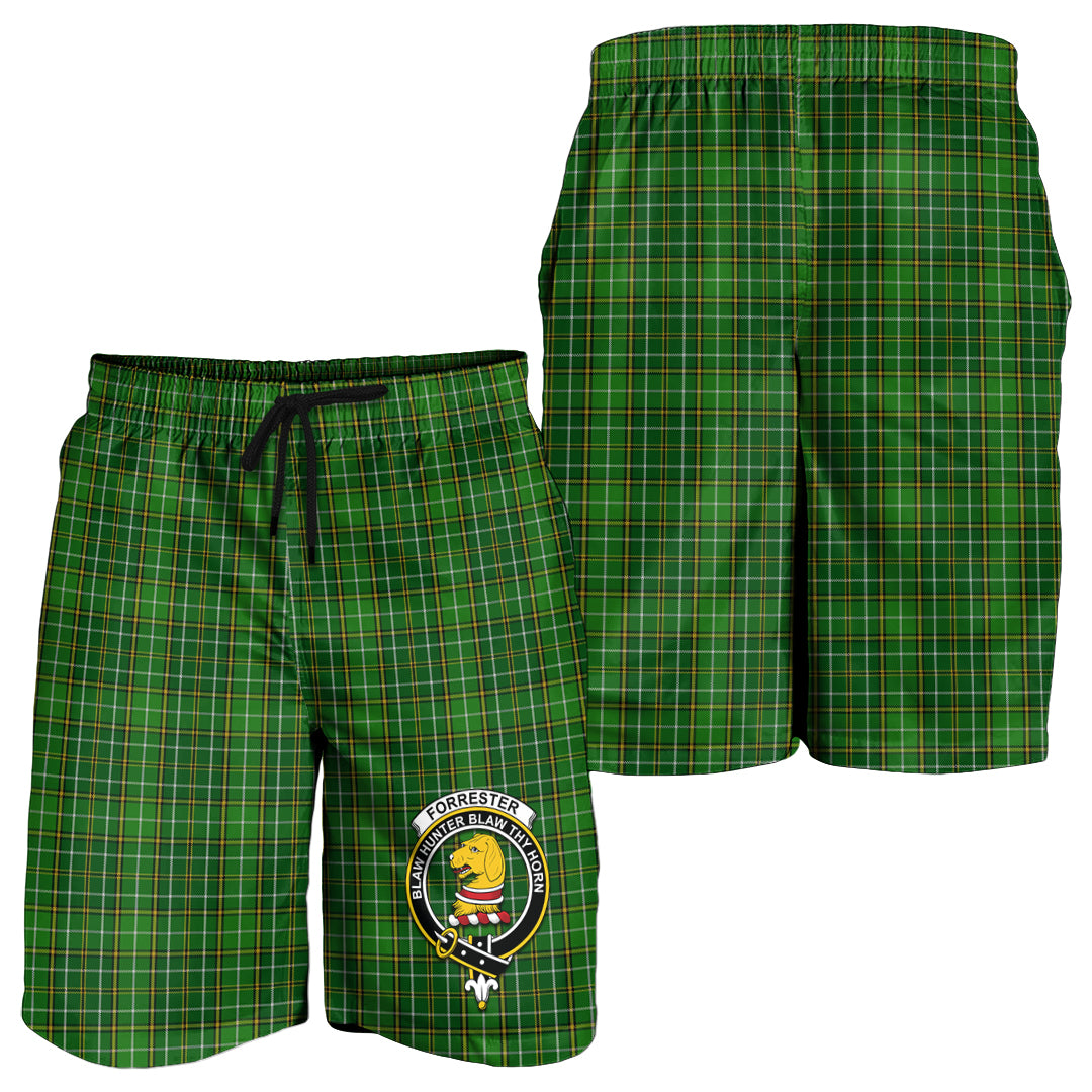 forrester-or-foster-hunting-tartan-mens-shorts-with-family-crest