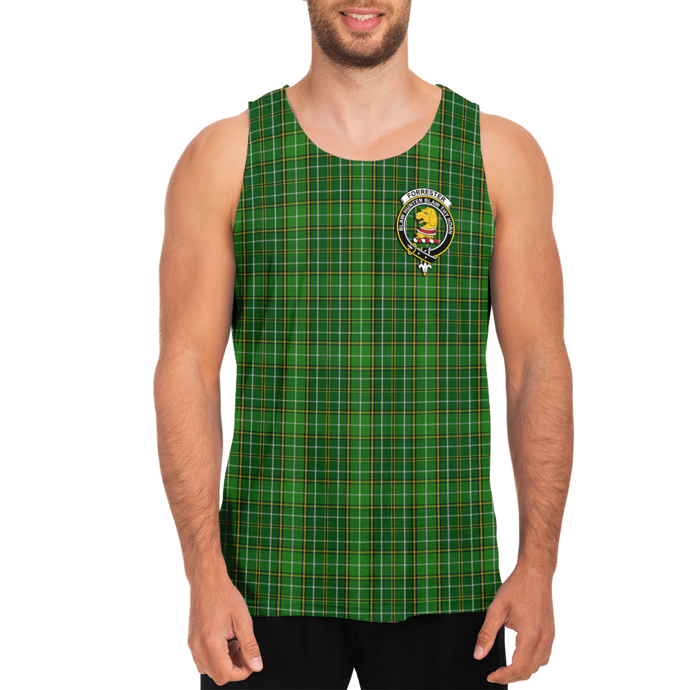 forrester-or-foster-hunting-tartan-mens-tank-top-with-family-crest