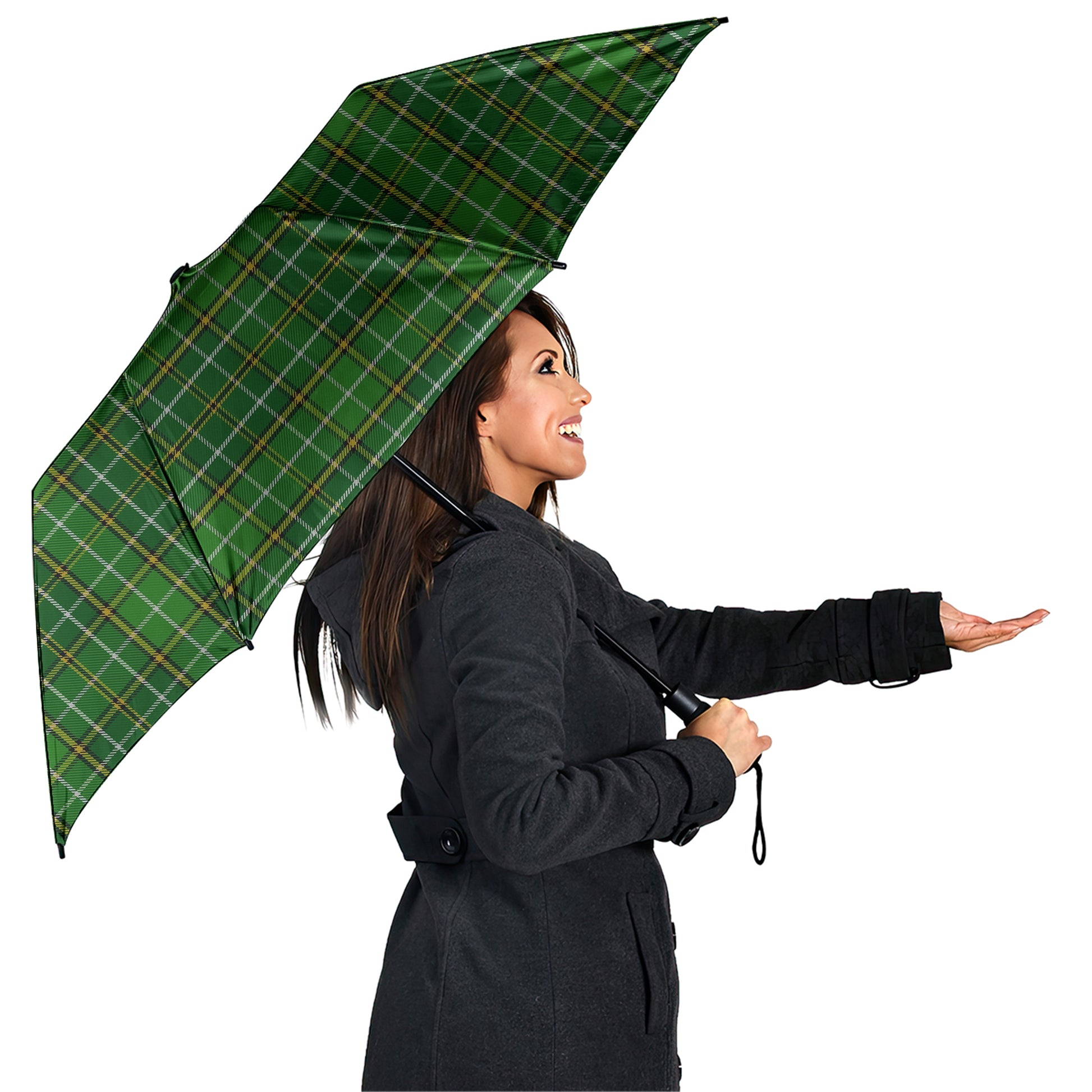 Forrester or Foster Hunting Tartan Umbrella - Tartanvibesclothing