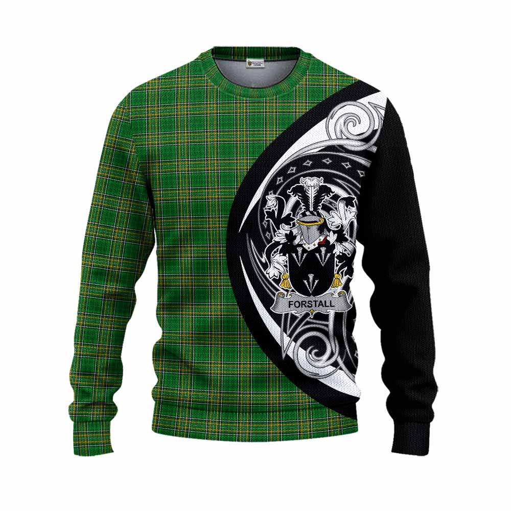 Forstall Irish Clan Knitted Sweater Celtic Circle Style Unisex - Tartan Vibes Clothing