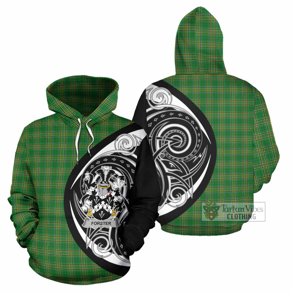 Forster Irish Clan Hoodie Celtic Circle Style - Tartan Vibes Clothing