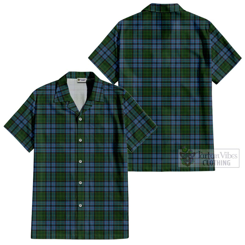 Forsyth Tartan Cotton Hawaiian Shirt Kid - Tartanvibesclothing Shop