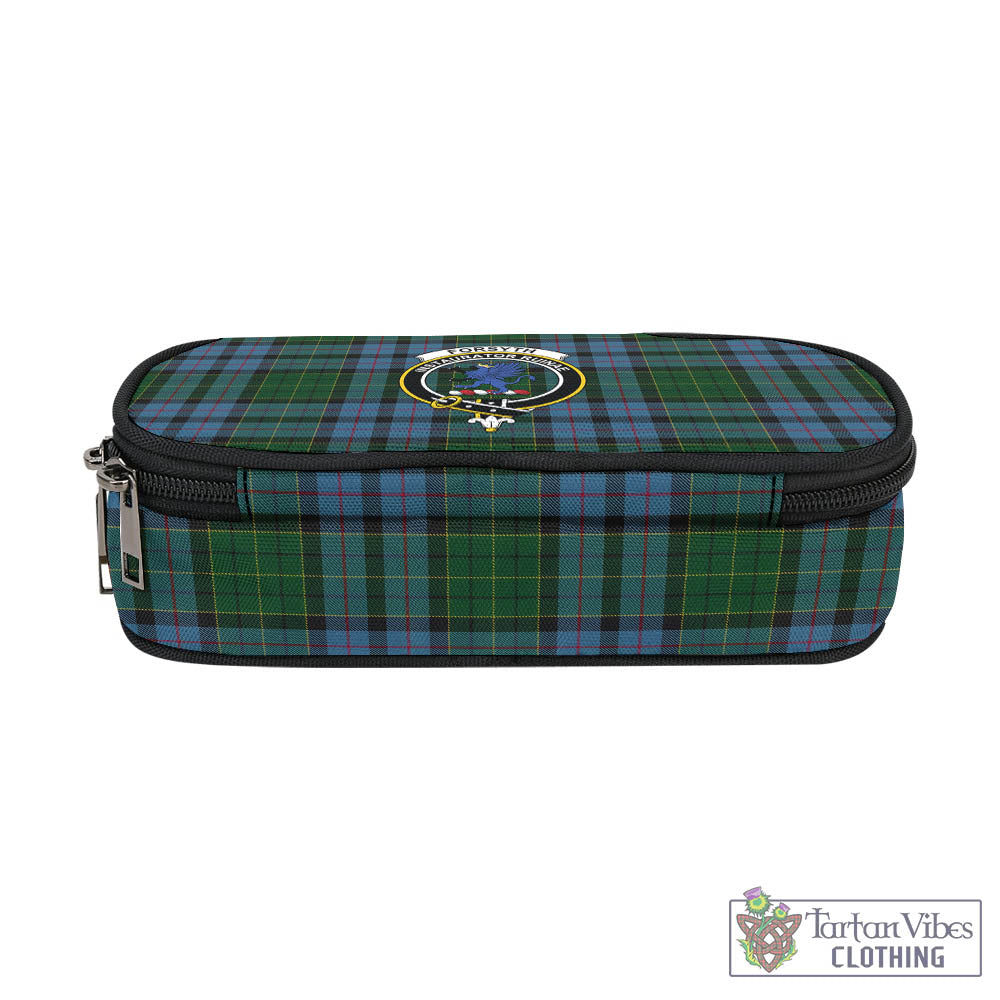 Tartan Vibes Clothing Forsyth Tartan Pen and Pencil Case with Family Crest