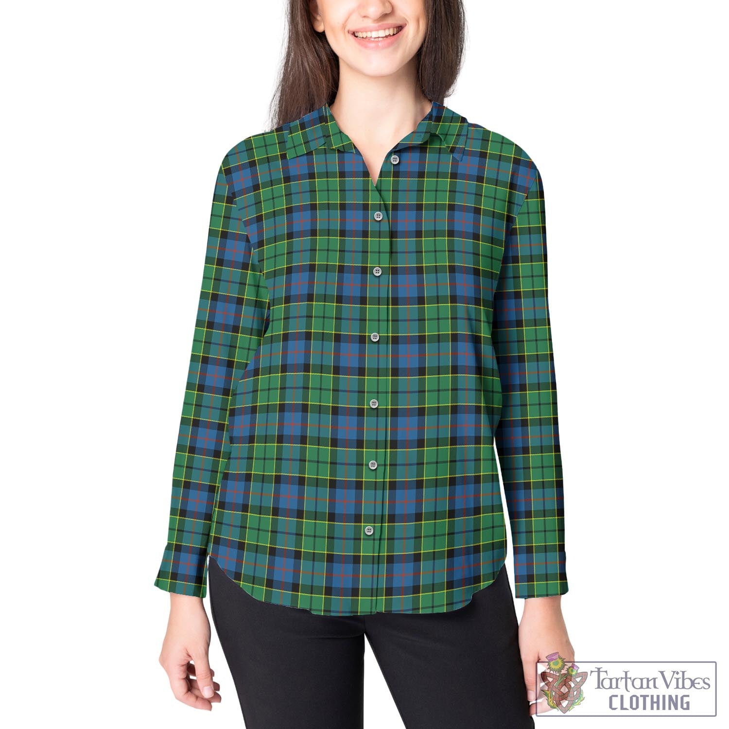 Forsyth Ancient Tartan Womens Casual Shirt