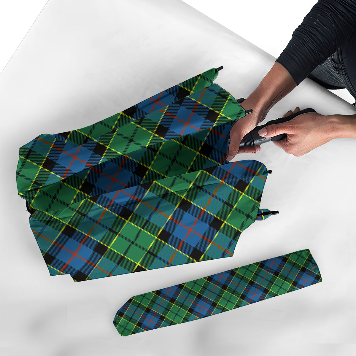 Forsyth Ancient Tartan Umbrella - Tartanvibesclothing