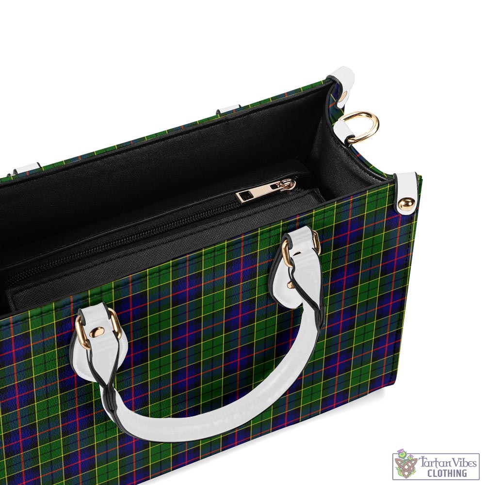 Tartan Vibes Clothing Forsyth Modern Tartan Luxury Leather Handbags