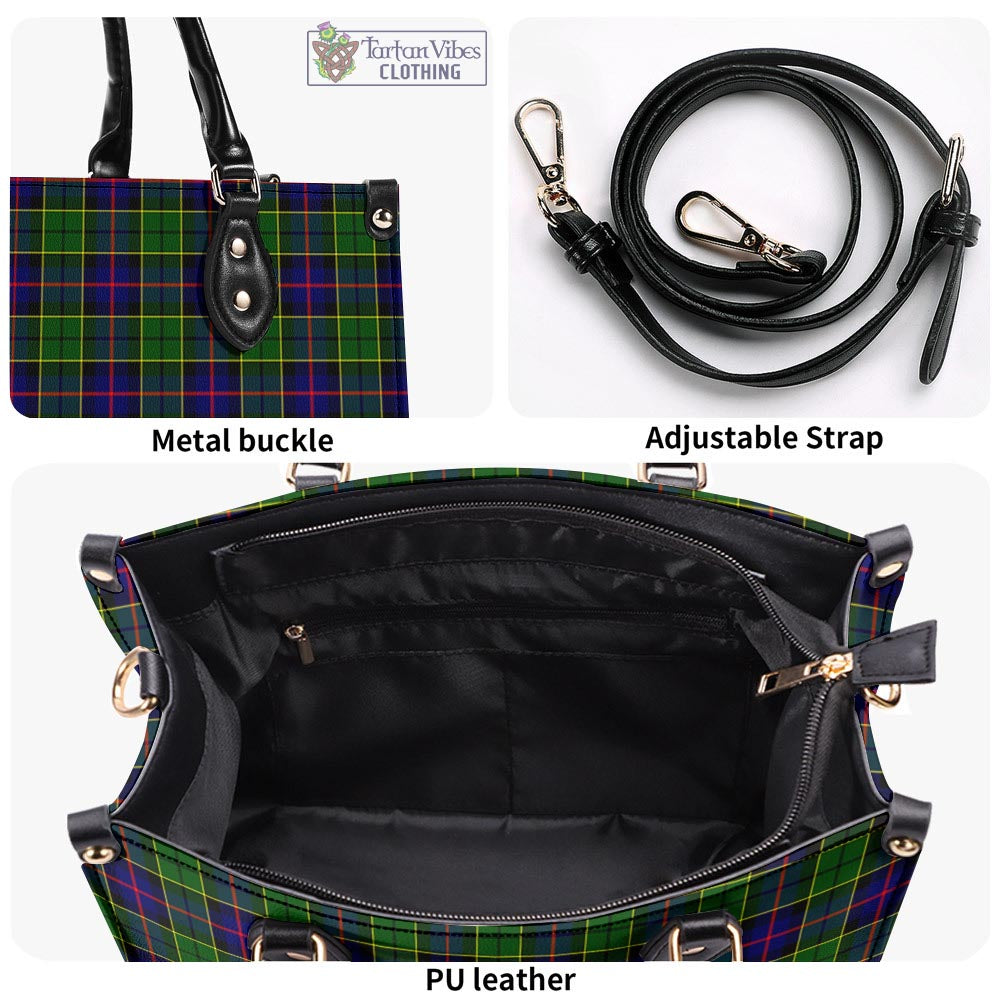 Tartan Vibes Clothing Forsyth Modern Tartan Luxury Leather Handbags