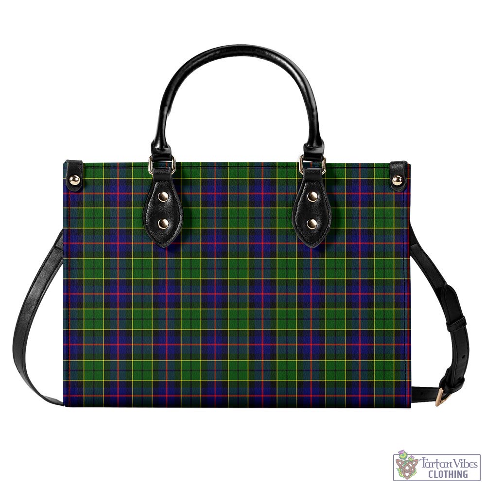 Tartan Vibes Clothing Forsyth Modern Tartan Luxury Leather Handbags