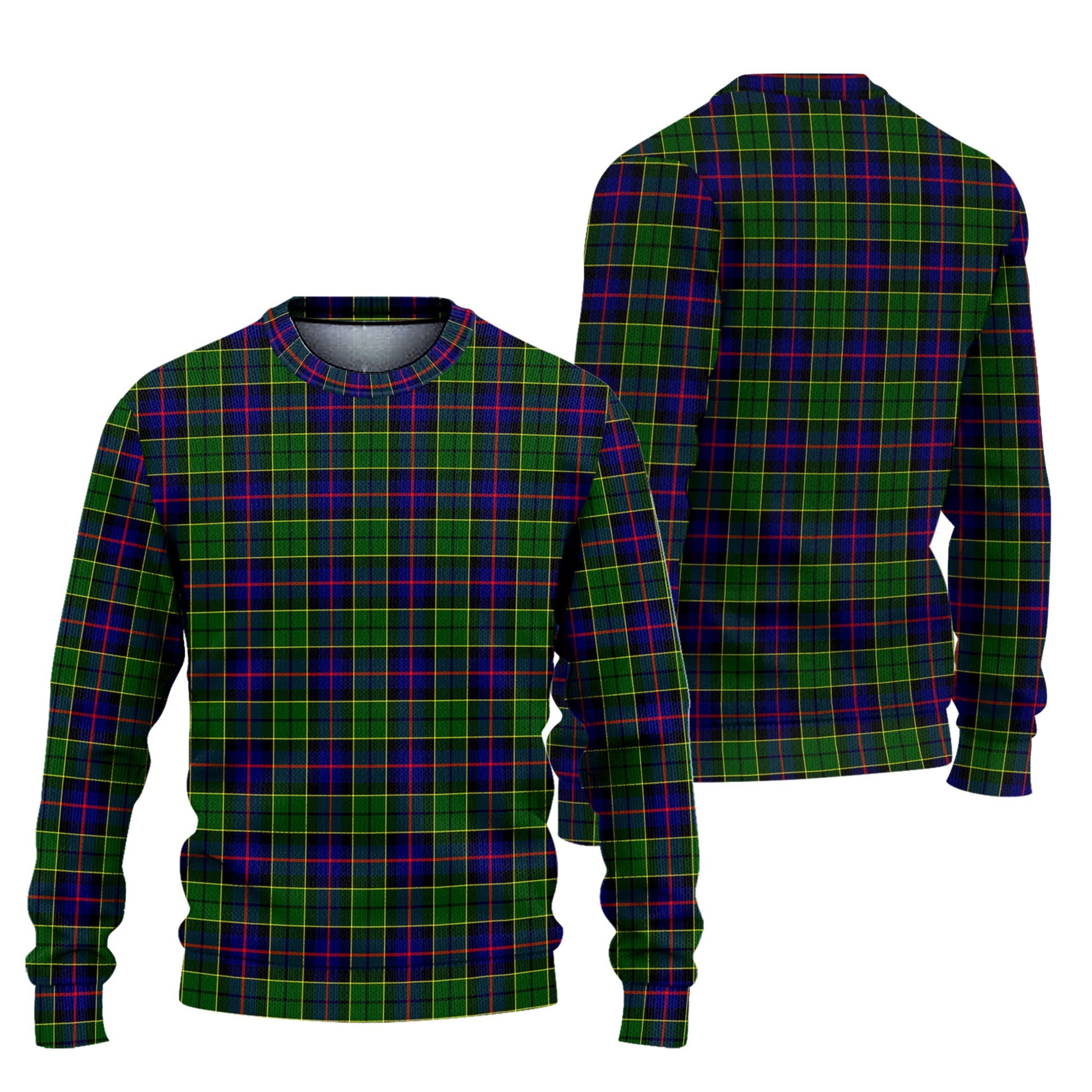 Forsyth Modern Tartan Knitted Sweater Unisex - Tartanvibesclothing