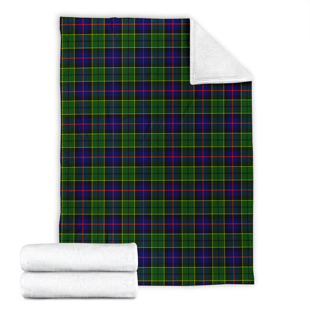 Forsyth Modern Tartan Blanket X-Large 59 x 79 inches 150 x 200 cm - Tartan Vibes Clothing