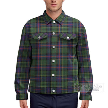 Forsyth Modern Tartan Unisex Lapel Cotton Jacket