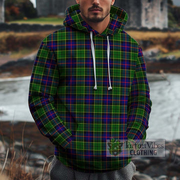 Forsyth Modern Tartan Cotton Hoodie