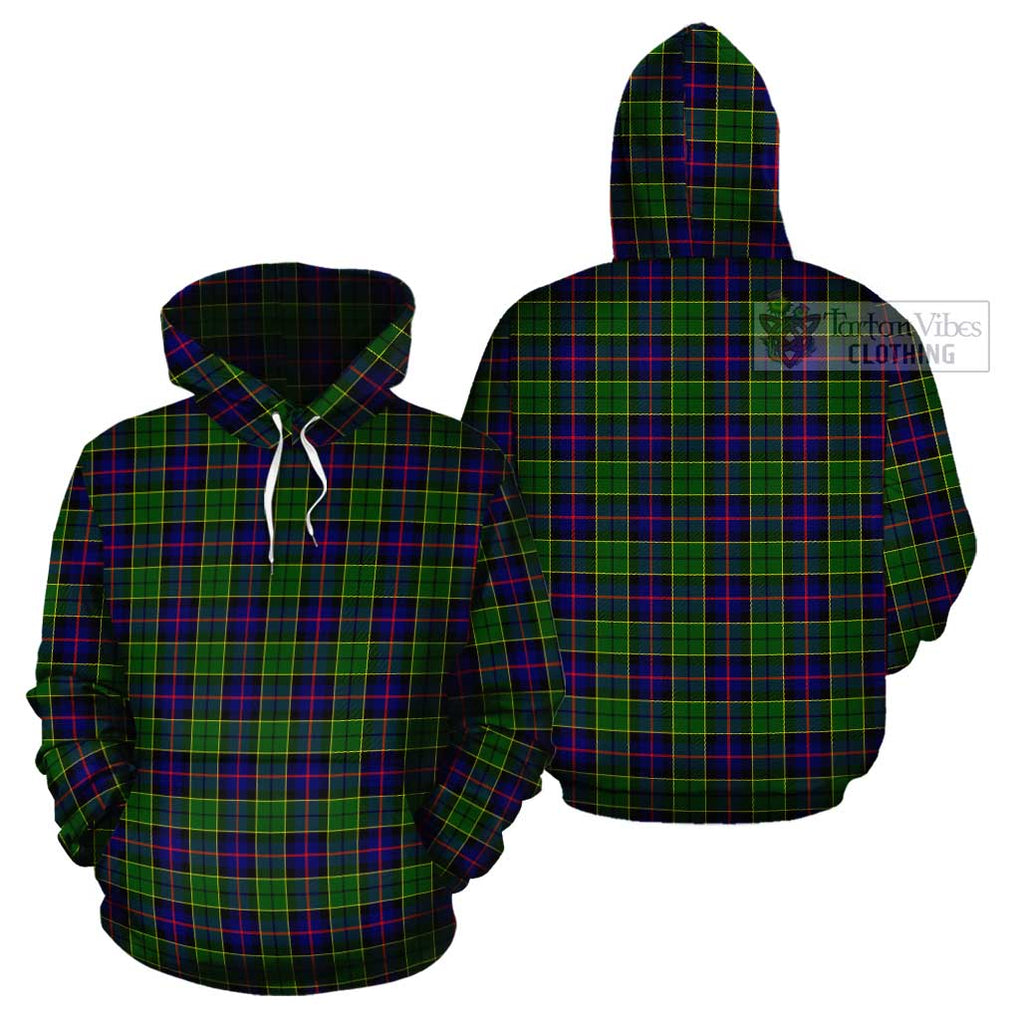 Forsyth Modern Tartan Cotton Hoodie Pullover Hoodie - Tartan Vibes Clothing