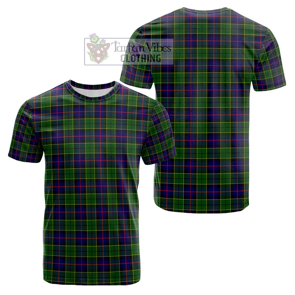 Forsyth Modern Tartan Cotton T-Shirt Kid's Shirt - Tartanvibesclothing Shop