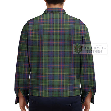 Forsyth Modern Tartan Unisex Lapel Cotton Jacket