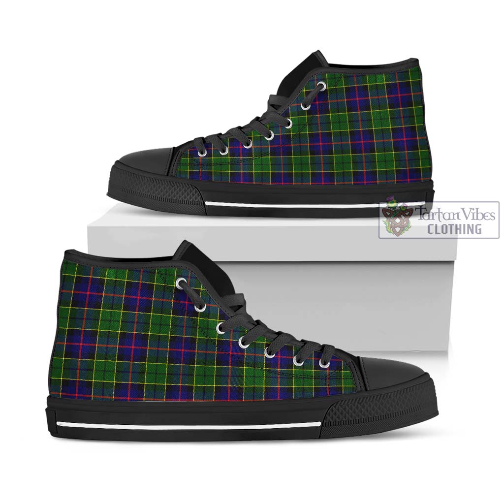 Tartan Vibes Clothing Forsyth Modern Tartan High Top Shoes