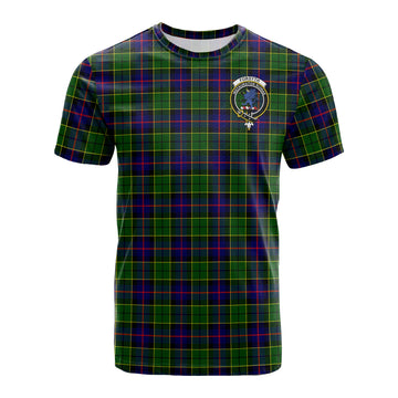 Forsyth Modern Tartan T-Shirt with Family Crest